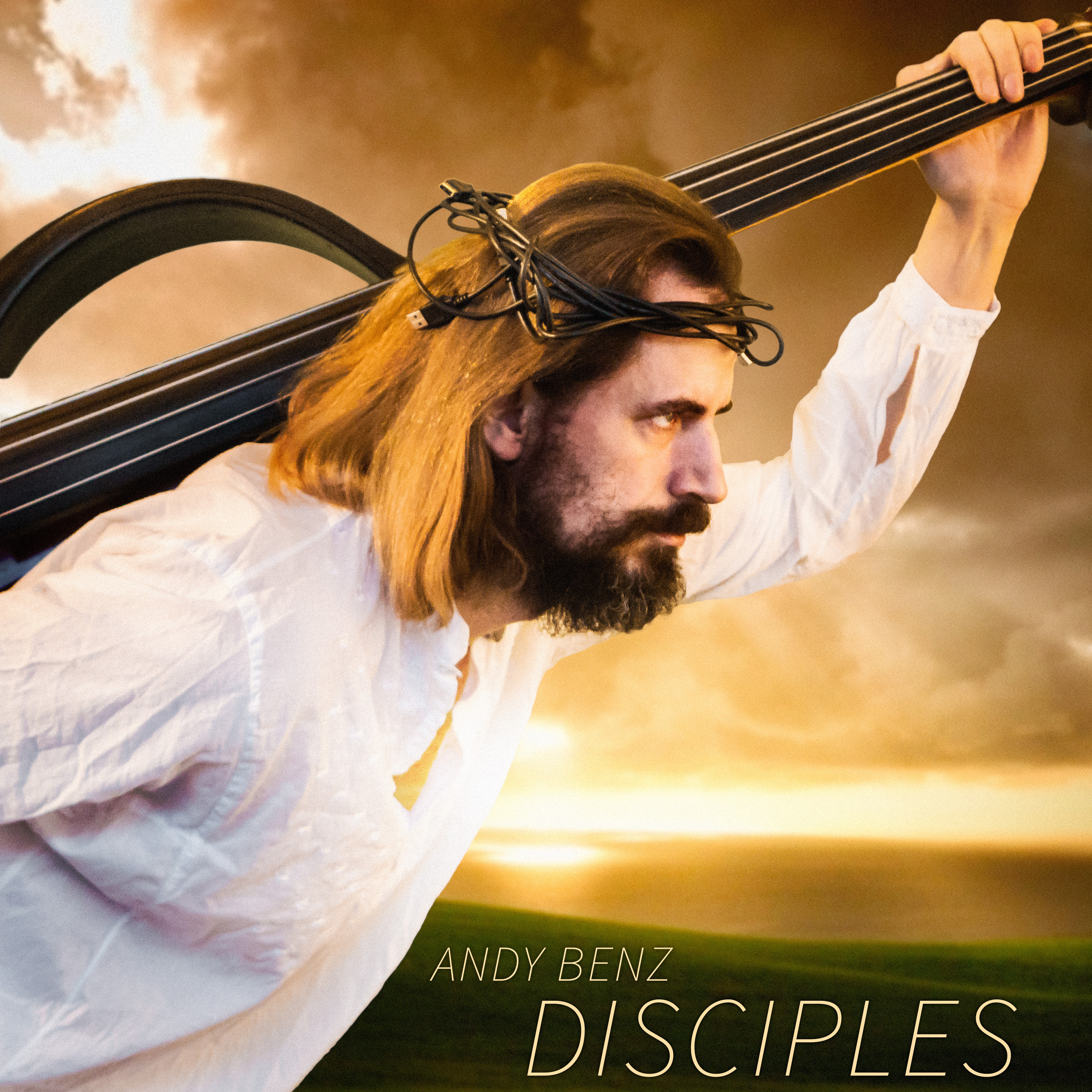 Cover photo from the album Andy Benz, Disciples. Contains music written and performed by Andreas Bennetzen. Click for link